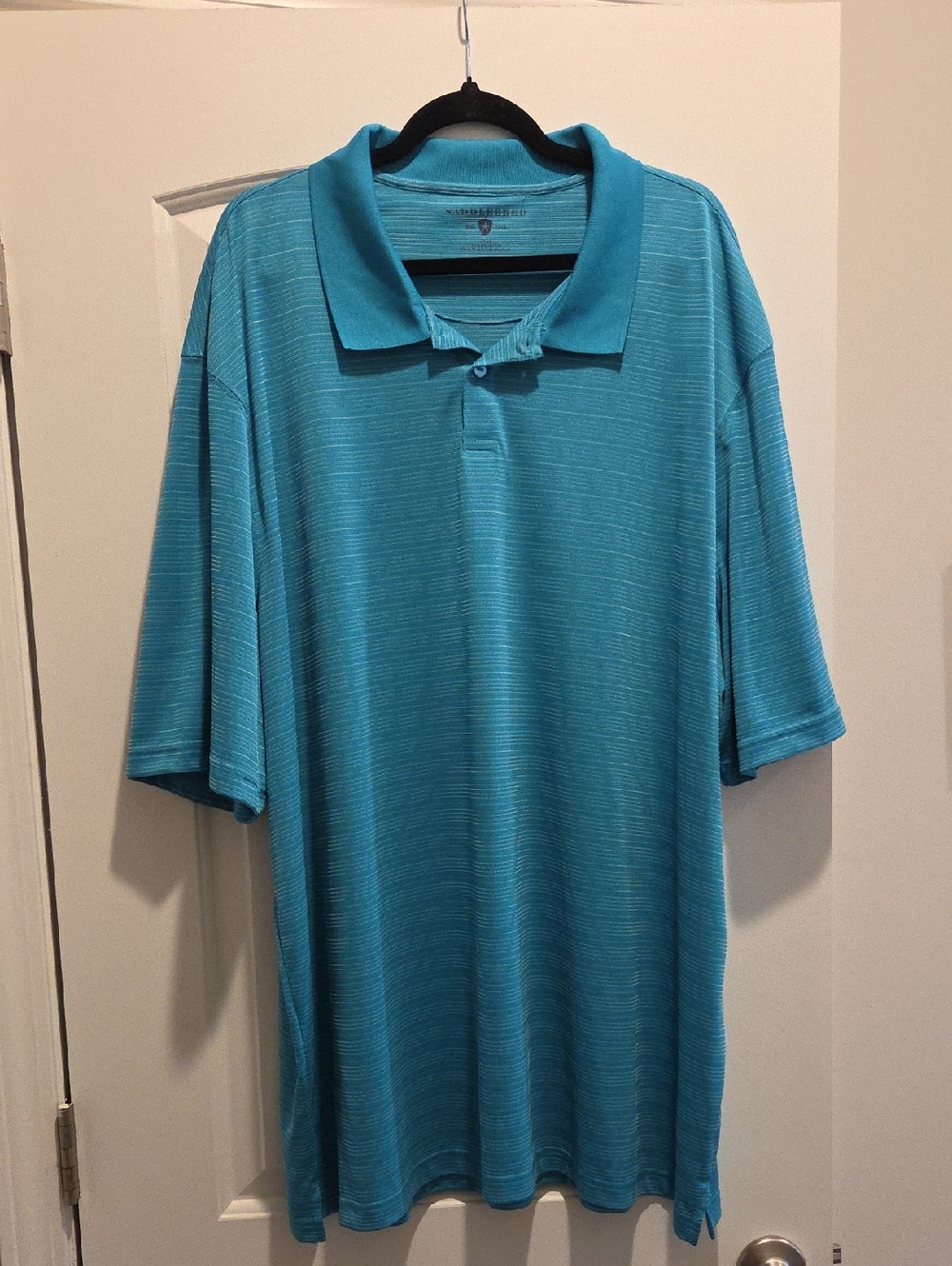 Saddlebred Turquoise Short-Sleeve Polo